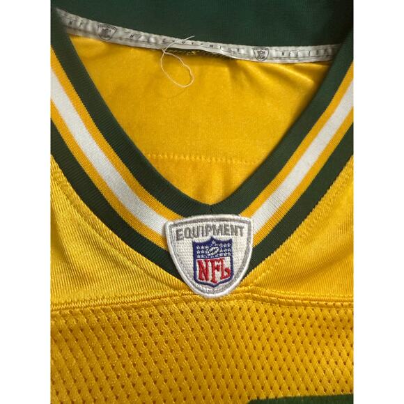 Vintage 2000s Reebok Packers Aaron Rodgers Jersey Gold #12 XXL - Picture 3 of 5